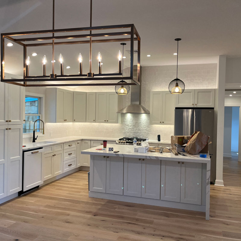 kitchen with lighting